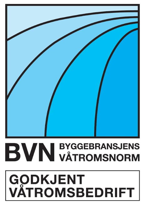 Logo BVN godkjent våtromsbedrift